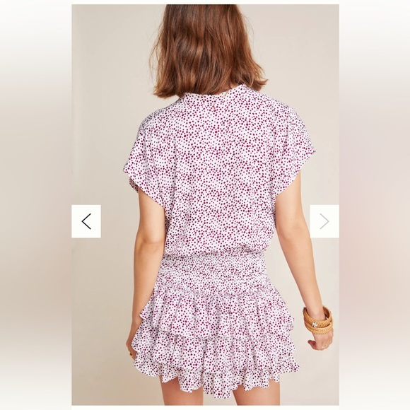 MISA Los Angeles Eloisa Floral Mini Dress / Anthropologie - Picture 4 of 14